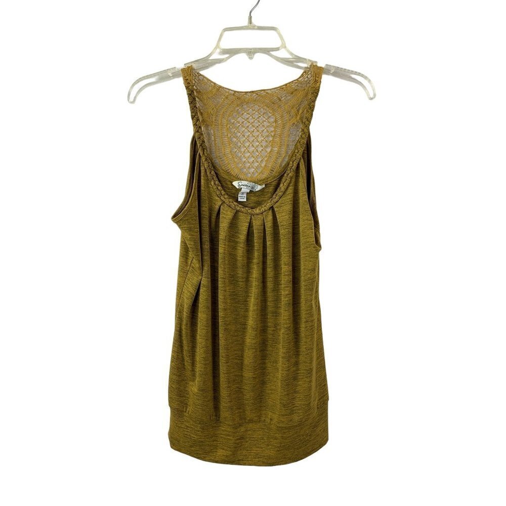 Speechless Women's Rusty Yellow Tank Top